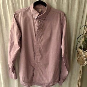 Lavender button down shirt